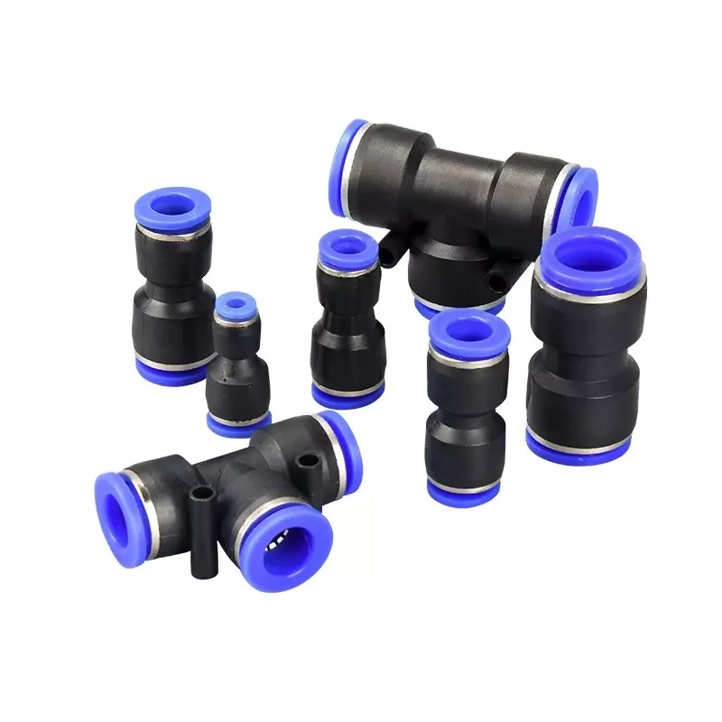 Proveedor de accesorios neumáticos a presión Fabricante de accesorios de aire a presión de serie plástica
